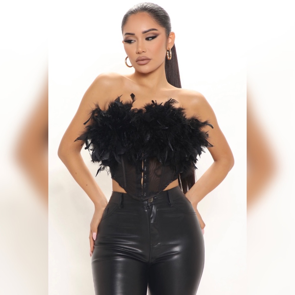 Feather Corset